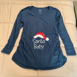 Maternity Christmas shirt